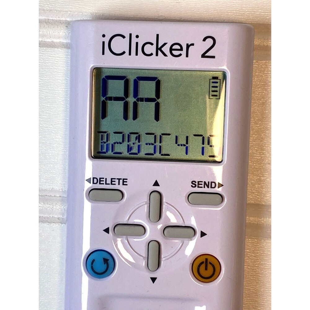 iClicker 2 College Student Remote Classroom Response Control Tested & Working - Picture 3 of 7